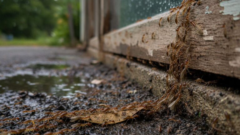 ปลวกขึ้นบ้านหลังหน้าฝน