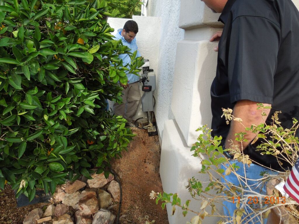 วิธีเจาะพื้นฉีดปลวก