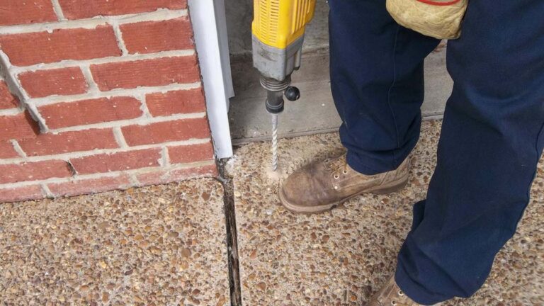 เจาะพื้นฉีดปลวก