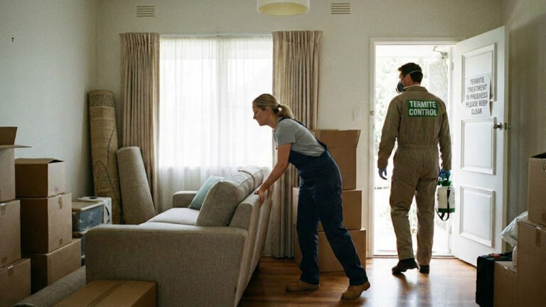 เตรียมบ้านก่อนกำจัดปลวก