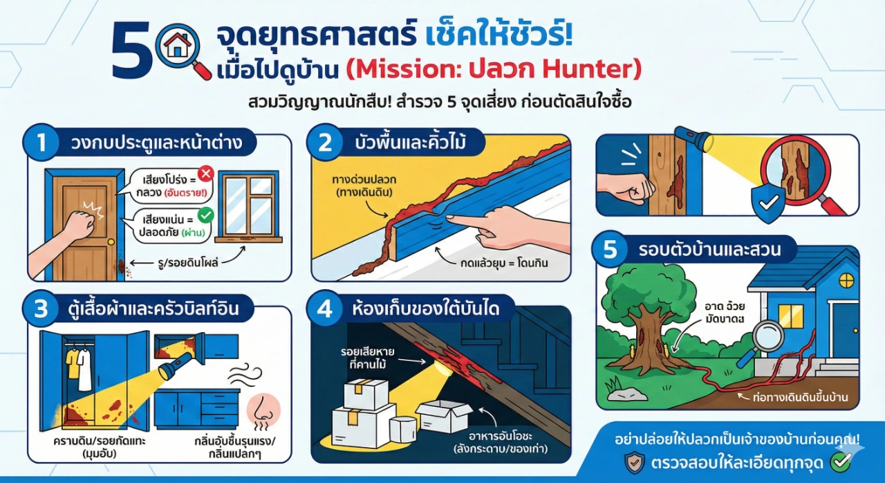 ปลวกบ้านมือสอง